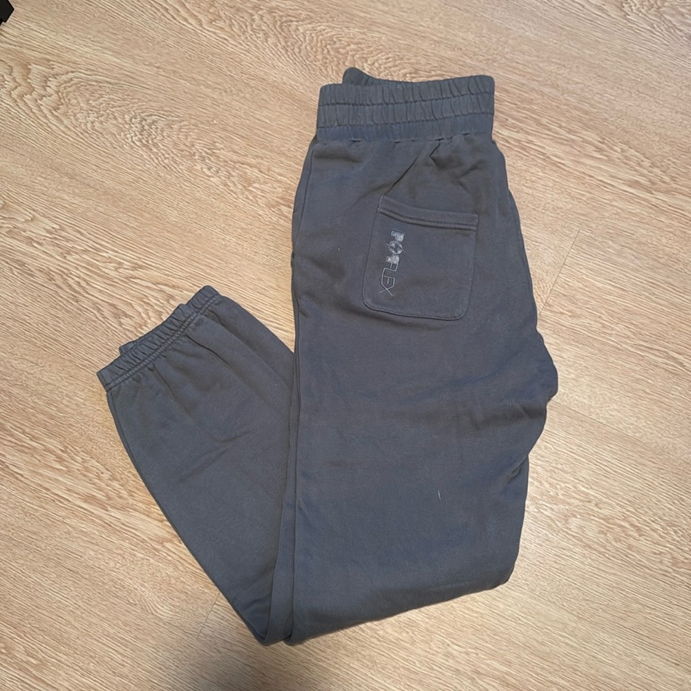 🖤 POPFLEX Smoke Cloud Rollover Sweatpant Size Medium